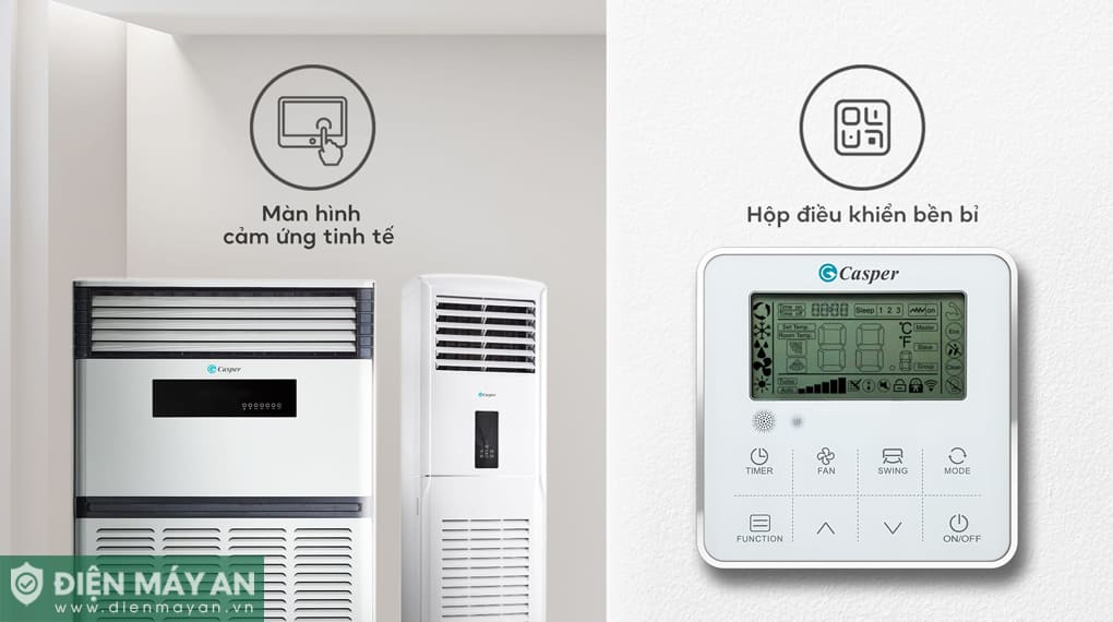 Điều hoà tủ đứng Casper 100000 BTU 2 chiều FH-100FS33